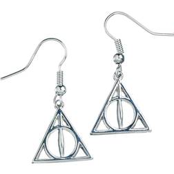 Harry Potter Deathly Hallows Earrings - Silver