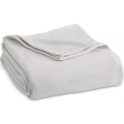 Vellux Brushed Microfleece King Blankets White (274.32x228.6)