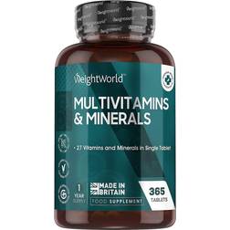 WeightWorld Multivitamins With Minerals 365 Stk.