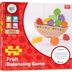 Bigjigs Wooden Fruit Balancing Game