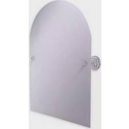 Allied Brass Frameless Arched Top Tilt with Beveled Edge Wall Mirror 21x29"