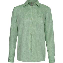 Tommy Hilfiger Relaxed Linen Shirt - Botanical Green