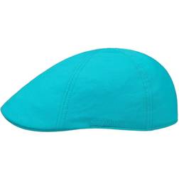 Stetson Texas Sun Protection Flat Cap - Turquoise