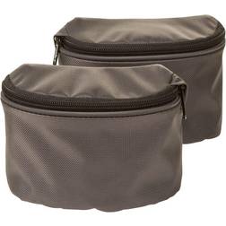 Bergans Hip Belt Pocket 2-Pack Hip bag size One Size, grey/brown/black