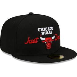 New Era X Just Don Chicago Bulls 59FIFTY Fitted Cap - Black