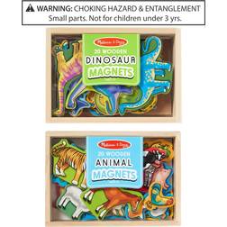 Melissa & Doug Animal Dinosaur Magnets Bundle, Multicolor