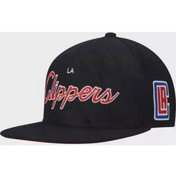 Mitchell & Ness LA Clippers Hardwood Classics Script 2.0 Snapback Hat Sr