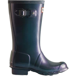 Hunter Big Kid's Nebula Rain Boots - Stornoway Blue