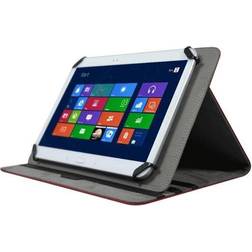 PORT Designs 201332 Case for 10.1 Inch Tablet Folio Card Holder Red