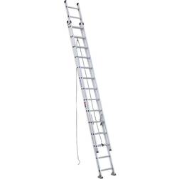 Werner D1528-2 28ft Extension Ladder, Aluminum, Type IA