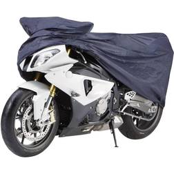 Cartrend Motorcycle cover, weatherproof, size L, polyester, blue