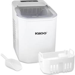 Igloo IGLICEBSCGSN26WH Automatic Self-Cleaning 26-Pound Ice Maker