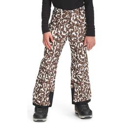 The North Face Freedom Insulated Snowboard Pants Pinecone Leopard Print
