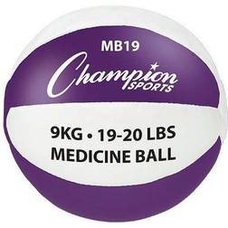 Champion Sports 19-20 lb Weighted Exercise Medicine Ball