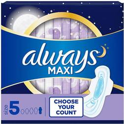 Always Maxi Extra Heavy Overnight Size 5 36-pack