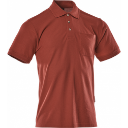 Mascot Workwear Borneo Polo Shirt, Red, Colour: Red
