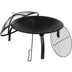 Flash Furniture 22.5" Round Foldable Firepit one size