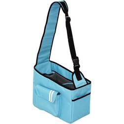 Pet Life Over The Shoulder Back Supportive Fashion Sporty Pet Dog Carrier w/ Pouch 22.86x27.94
