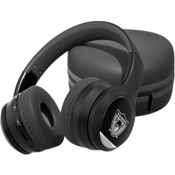 Strategic Printing Oakland Raiders Historic Stripe Wireless Bluetooth Headphones