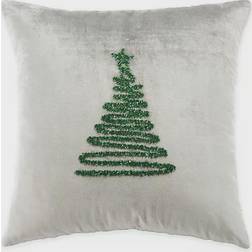 Safavieh Enchanted Evergreen Complete Decoration Pillows Green, Gray (50.8x50.8)