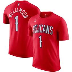 Jordan New Orleans Pelicans 20/21 Zion Williamson Statement Name & Number T-Shirt Sr