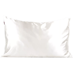 Kitsch Satin Pillow Case White (66.04x48.26)