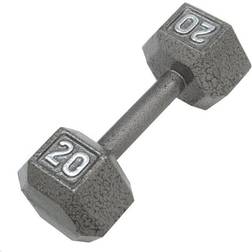 Cap Barbell Cast Iron Hex Dumbbell 20lbs