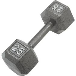 Cap Barbell Cast Iron Hex Dumbbell 25lbs