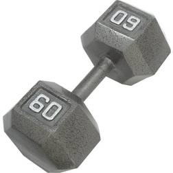 Cap Barbell Cast Iron Hex Dumbbell 60lbs