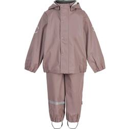 Mikk-Line Rainwear Jacket And Pants - Adobe Rose (33144)