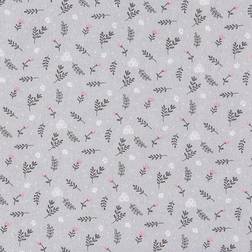 Trend Lab Prarie Floral Flannel Deluxe Fitted Crib Sheet 28x52"