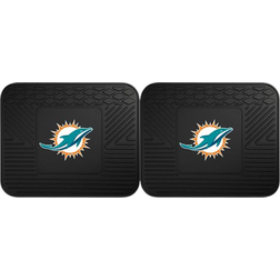 Miami Dolphins Backseat Car Mats (2-Pack)