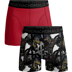 Muchachomalo 2-pak Cotton Stretch Punk Boxer Black/Red * Kampagne *