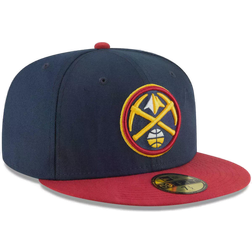 New Era Denver Nuggets 2-Tone 59Fifty Fitted Hat Men - Navy/Red