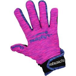 Murphys Junior Gaelic Gloves - Pink & Blue Melange