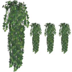 vidaXL Artificial Ivy Bushes 4 pcs Green 90 cm Pyntefigur