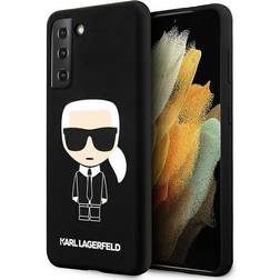 Karl Lagerfeld K/Ikonik Samsung Galaxy S21 Plus Silicone Case Black