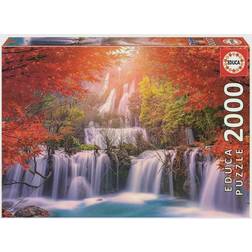 Educa Waterfall in Thailand 2000 Pieces
