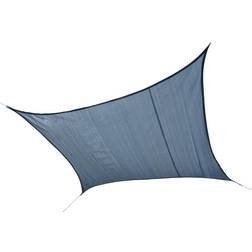 Shade Sail Square Heavyweight 16 x 16 ft. Sand by ShelterLogic in Sea Blue
