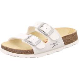 Superfit Fussbettpantoffel Sandals - White