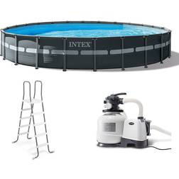 Intex 24 Foot Ultra Xtr Frame Pool Set