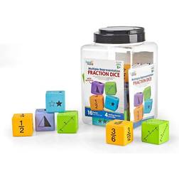 Learning Resources hand2mind Multiple Representation Fractions Dice
