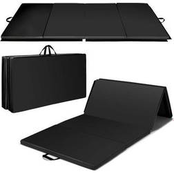 Costway 4 x8 x2 Thick Folding Panel Gymnastics Fitness Exercise Mat