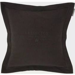 Lexington Hotel Velvet Embroidery Putetrekk Grå (50x50cm)