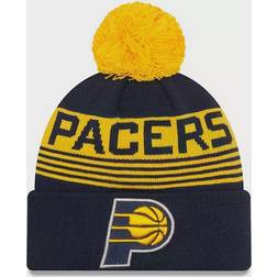 New Era Indiana Pacers Proof Cuffed Knit Beanie with Pom Sr