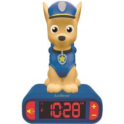 Lexibook Paw Patrol Chase Nightlight Radio Alarm Clock