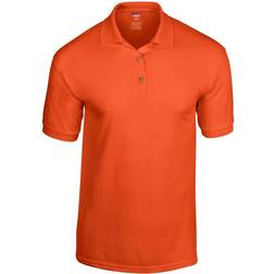 Gildan Dryblend Jersey Short Sleeve Polo Shirt - Orange