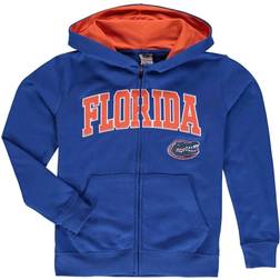Colosseum Athletics Florida Gators Applique Arch & Logo Full-Zip Hoodie