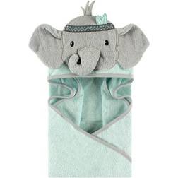 Little Treasures Animal Face Hooded Towel Tribal Elephant