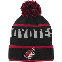 Outerstuff Arizona Coyotes Breakaway Cuffed Knit Beanies with Pom Youth